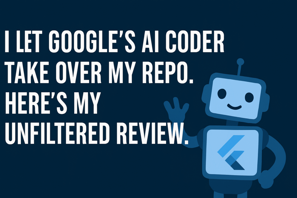 Google AI Coder assume Repositório: Avaliação Sem Filtro